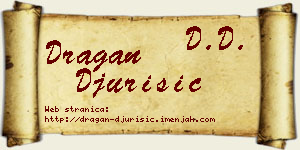 Dragan Đurišić vizit kartica